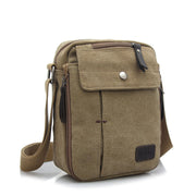 Men's canvas messenger bag, view 2 - MRSLM