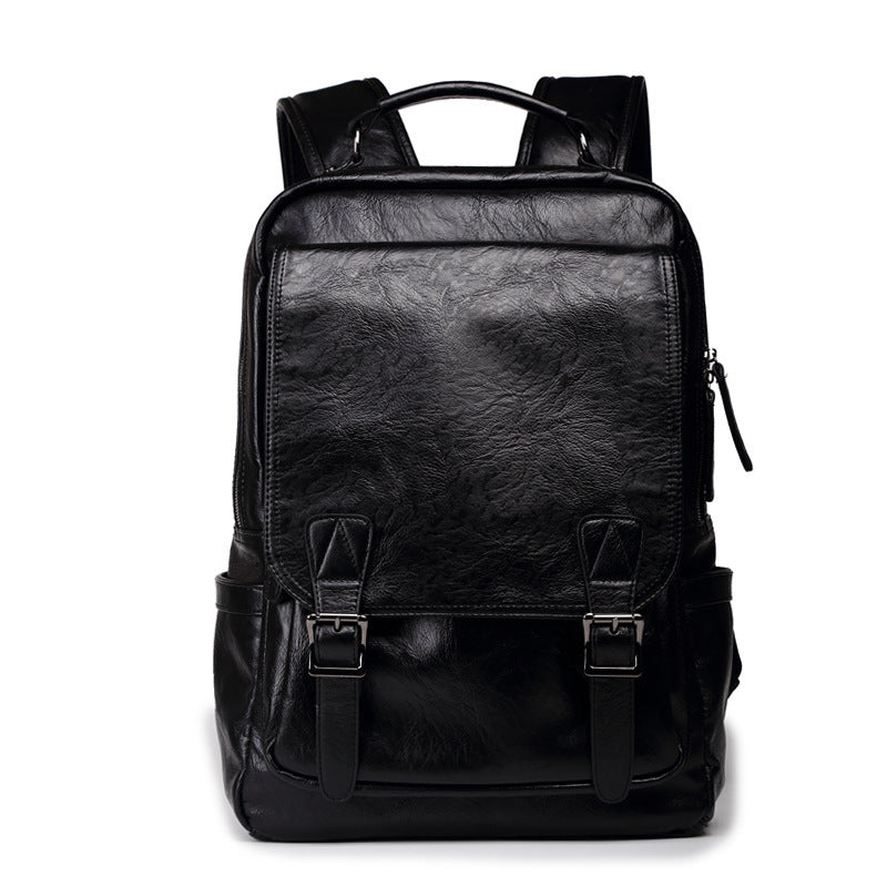 PU leather student backpack - MRSLM