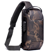 men's Oxford cloth chest bag, view 5 - MRSLM