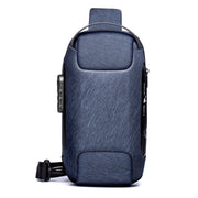 men's Oxford cloth chest bag, view 4 - MRSLM