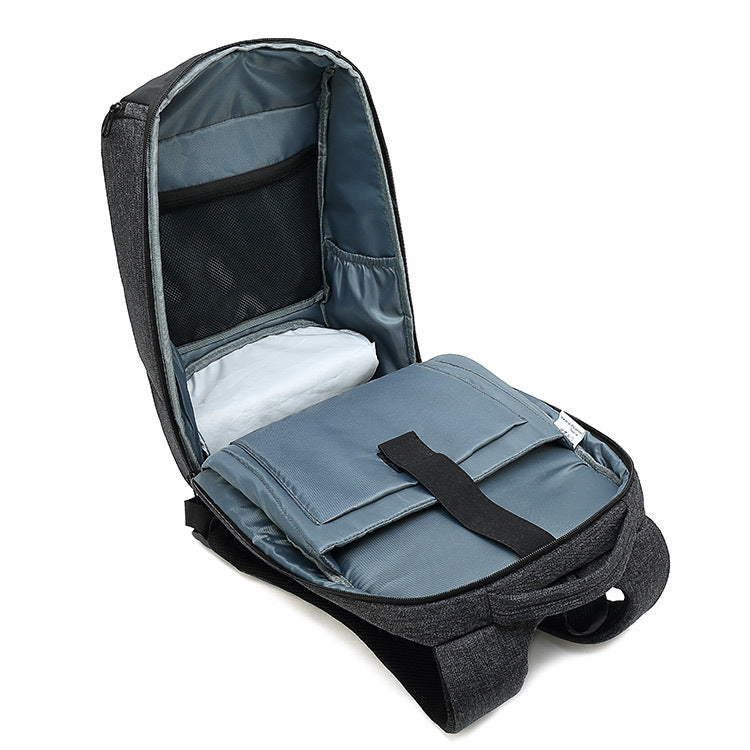men's business oxford backpack, view 5 - MRSLM