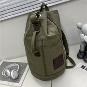 canvas school backpack, view 4 - MRSLM