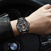 large dial mechanical watch, view 5 - MRSLM