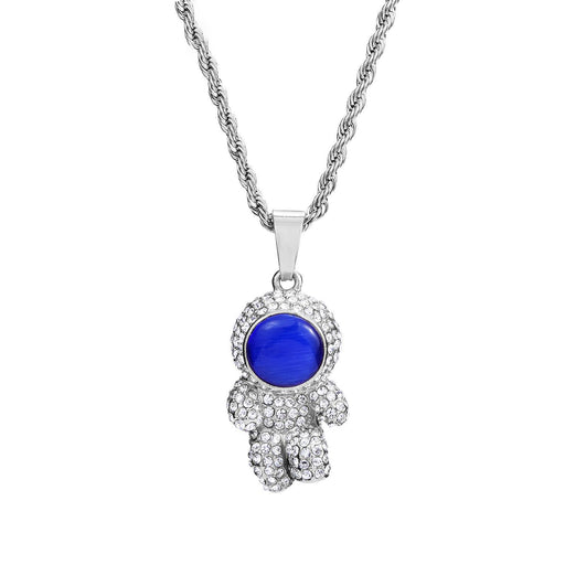 astronaut pendant necklace - MRSLM