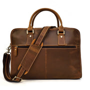 men's leather business handbag - MRSLM