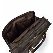 men's leather business handbag, view 4 - MRSLM