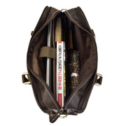men's leather business handbag, view 5 - MRSLM