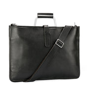 crazy horse leather men's handbag - MRSLM