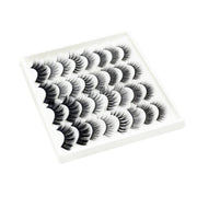 16 pairs mixed 3d false eyelashes, view 2 - MRSLM