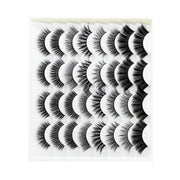 16 pairs mixed 3d false eyelashes, view 4 - MRSLM