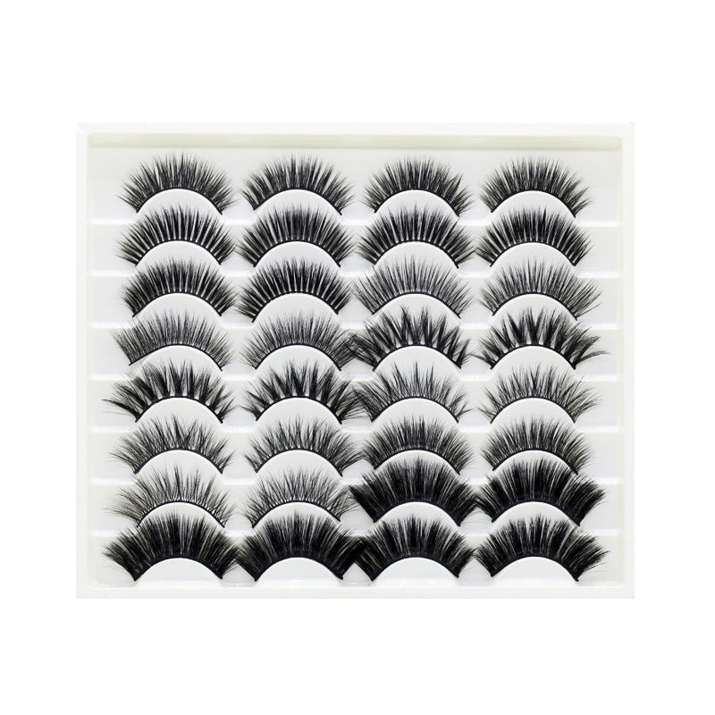 16 pairs mixed 3d false eyelashes, view 3 - MRSLM