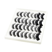 16 pairs mixed 3d false eyelashes - MRSLM