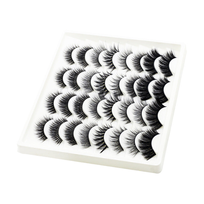 16 pairs mixed 3d false eyelashes - MRSLM