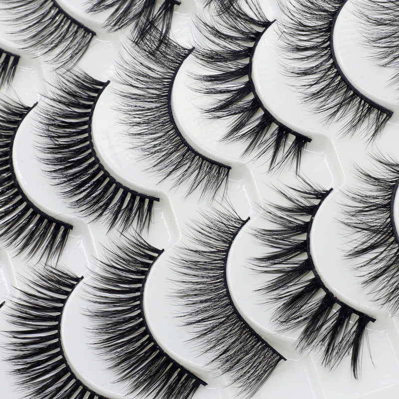 16 pairs mixed 3d false eyelashes, view 5 - MRSLM