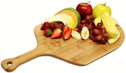 bamboo pizza tray with handle - MRSLM