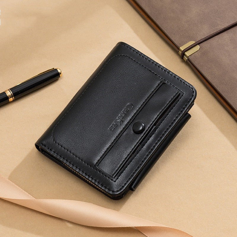 men's retro tri-fold wallet - MRSLM