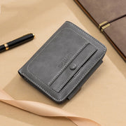 men's retro tri-fold wallet, view 6 - MRSLM