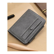 men's retro tri-fold wallet, view 2 - MRSLM