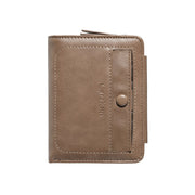 men's retro tri-fold wallet, view 3 - MRSLM