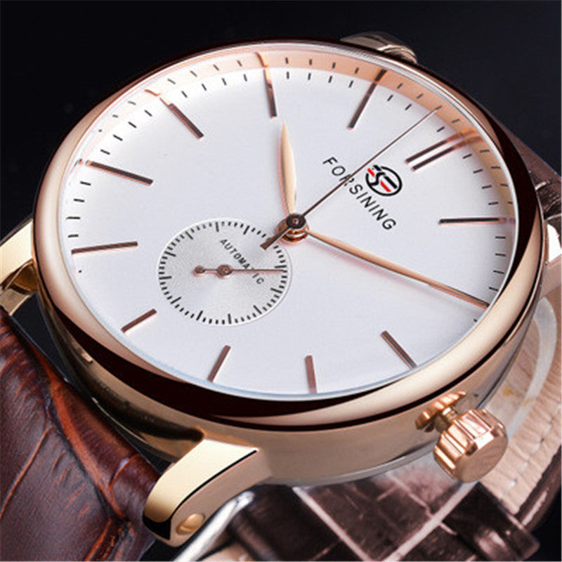 Men's Fashion Casual Simple Automatic Mechanical Watch