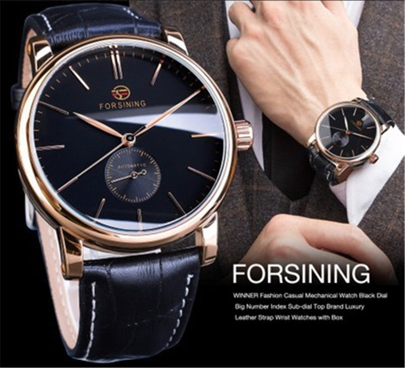 Men's Fashion Casual Simple Automatic Mechanical Watch