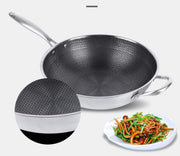 304 stainless steel wok, view 6 - MRSLM