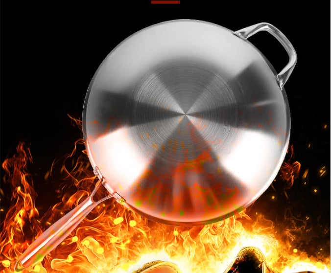 304 stainless steel wok, view 7 - MRSLM
