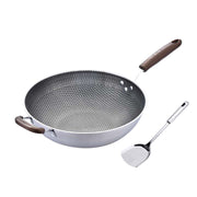 304 stainless steel wok, view 4 - MRSLM