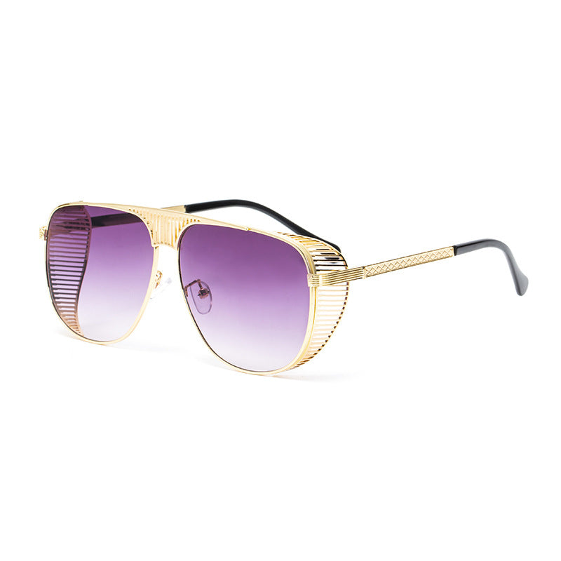 hollow metal sunglasses, view 5 - MRSLM