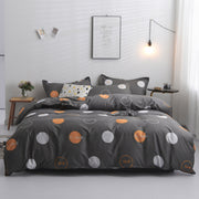 Printed aloe cotton bedding set, view 10 - MRSLM