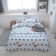 Printed aloe cotton bedding set, view 14 - MRSLM