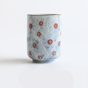blue and white porcelain tea cup, view 3 - MRSLM