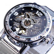 men's hollow mechanical watch, view 6 - MRSLM