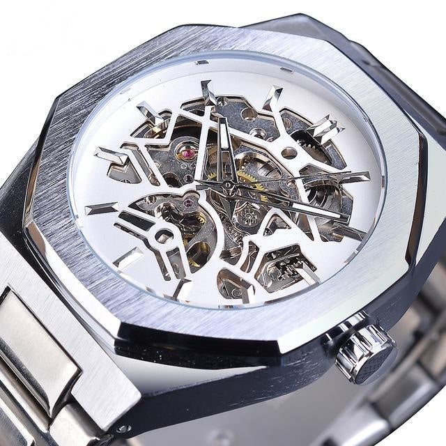hollow automatic mechanical watch, view 4 - MRSLM