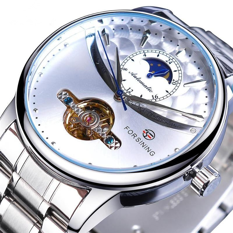 men's tourbillon mechanical watch, view 4 - MRSLM