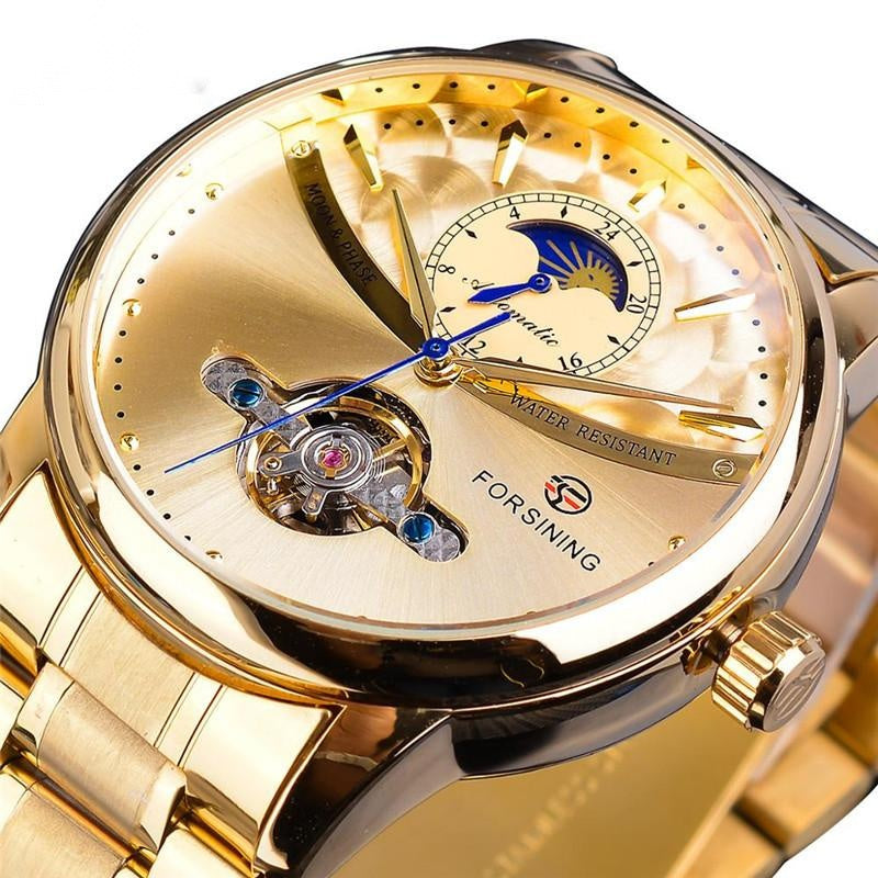 men's tourbillon mechanical watch, view 5 - MRSLM