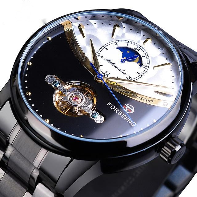 men's tourbillon mechanical watch, view 7 - MRSLM