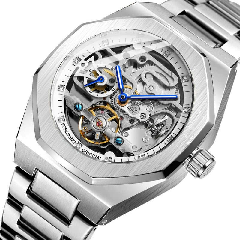 men's automatic mechanical watch, view 7 - MRSLM