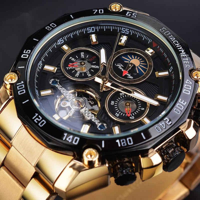 men's automatic mechanical watch, view 3 - MRSLM