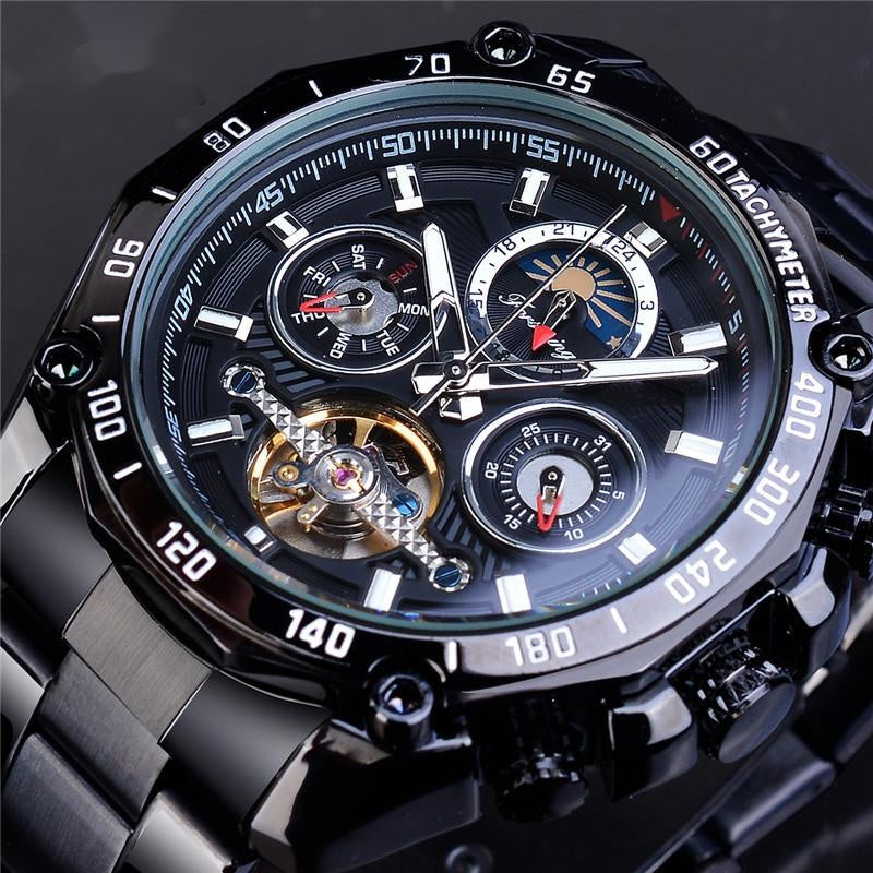 men's automatic mechanical watch, view 4 - MRSLM