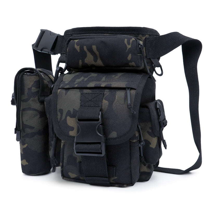 outdoor camouflage waist leg bag - MRSLM
