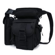 outdoor camouflage waist leg bag, view 7 - MRSLM