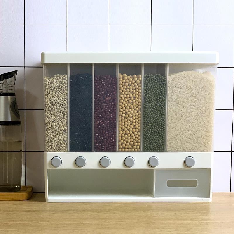 japanese-style rice storage bucket 20 kg, view 4 - MRSLM