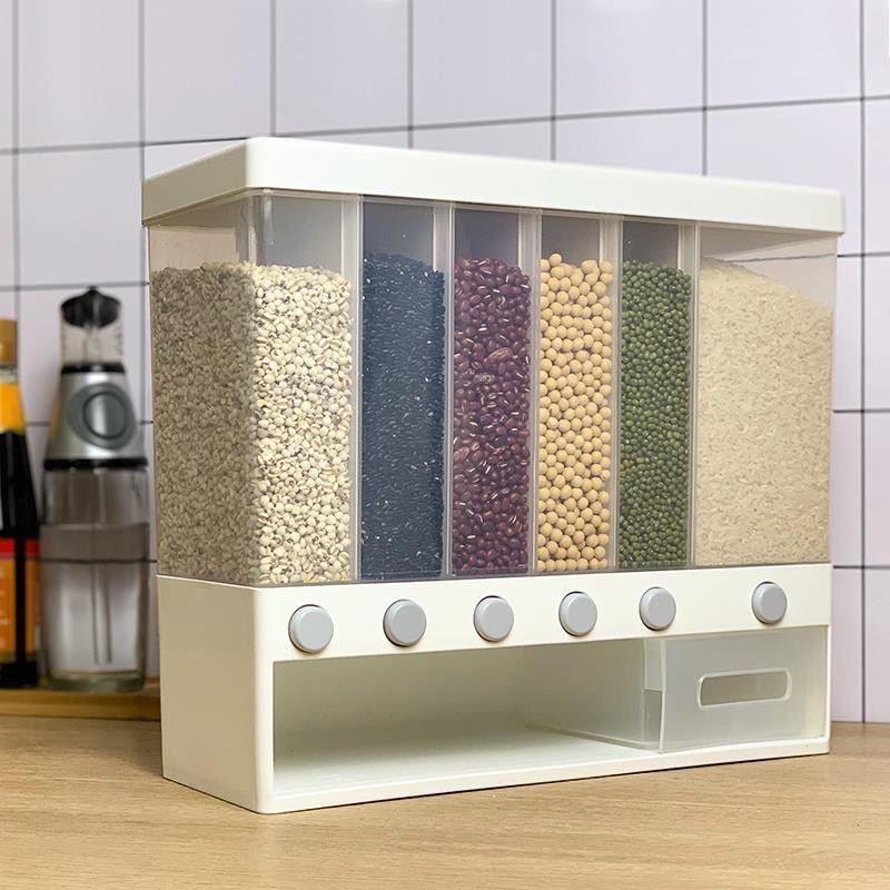 japanese-style rice storage bucket 20 kg, view 5 - MRSLM