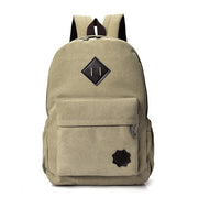 retro canvas backpack, view 2 - MRSLM