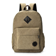retro canvas backpack, view 3 - MRSLM