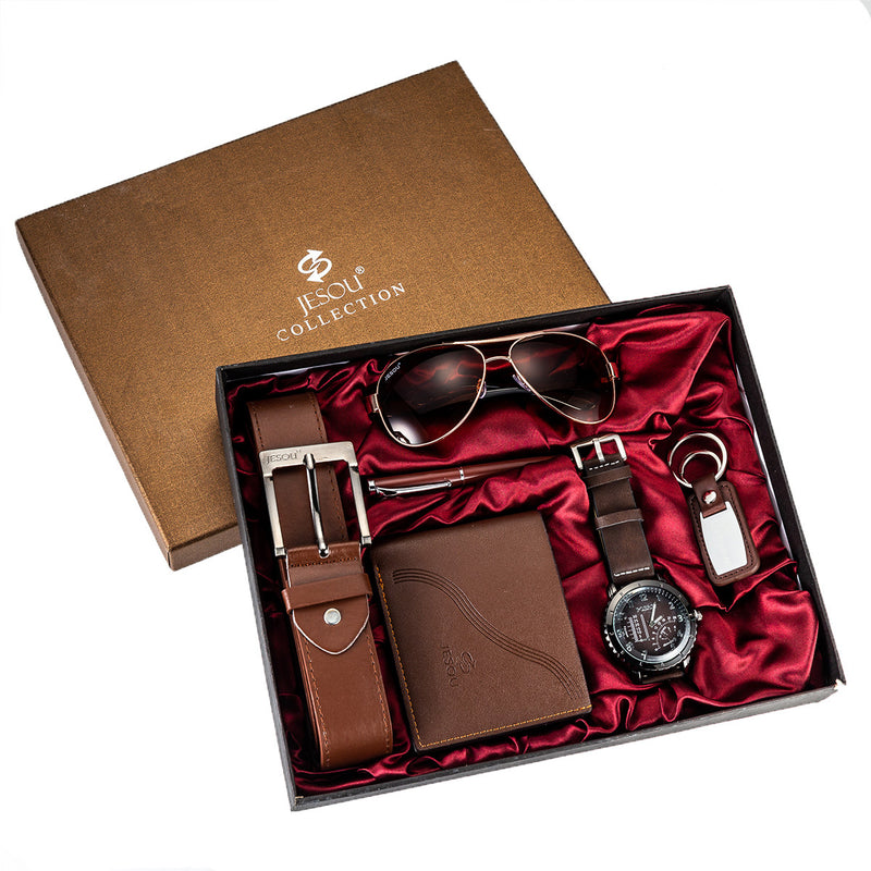 men's watch, wallet and sunglasses gift set, view 2 - MRSLM