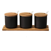 nordic ceramic seasoning pot, view 3 - MRSLM