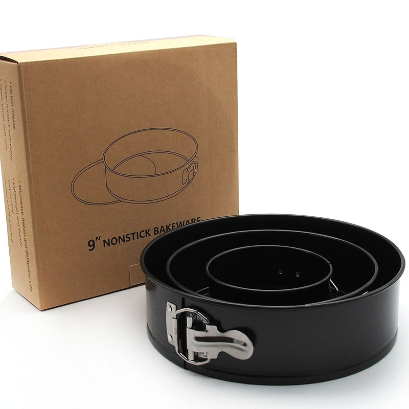 3-piece round cake pan set, view 3 - MRSLM