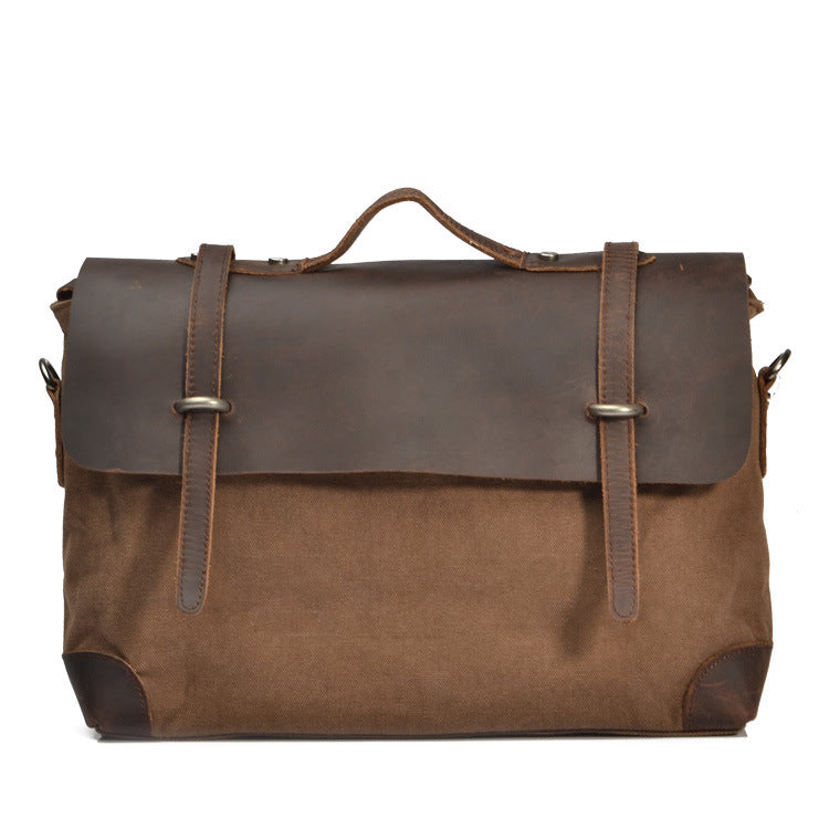 Men's canvas shoulder bag - MRSLM